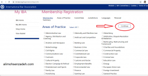 عضویت در اتحادیه وکلای بین الملل